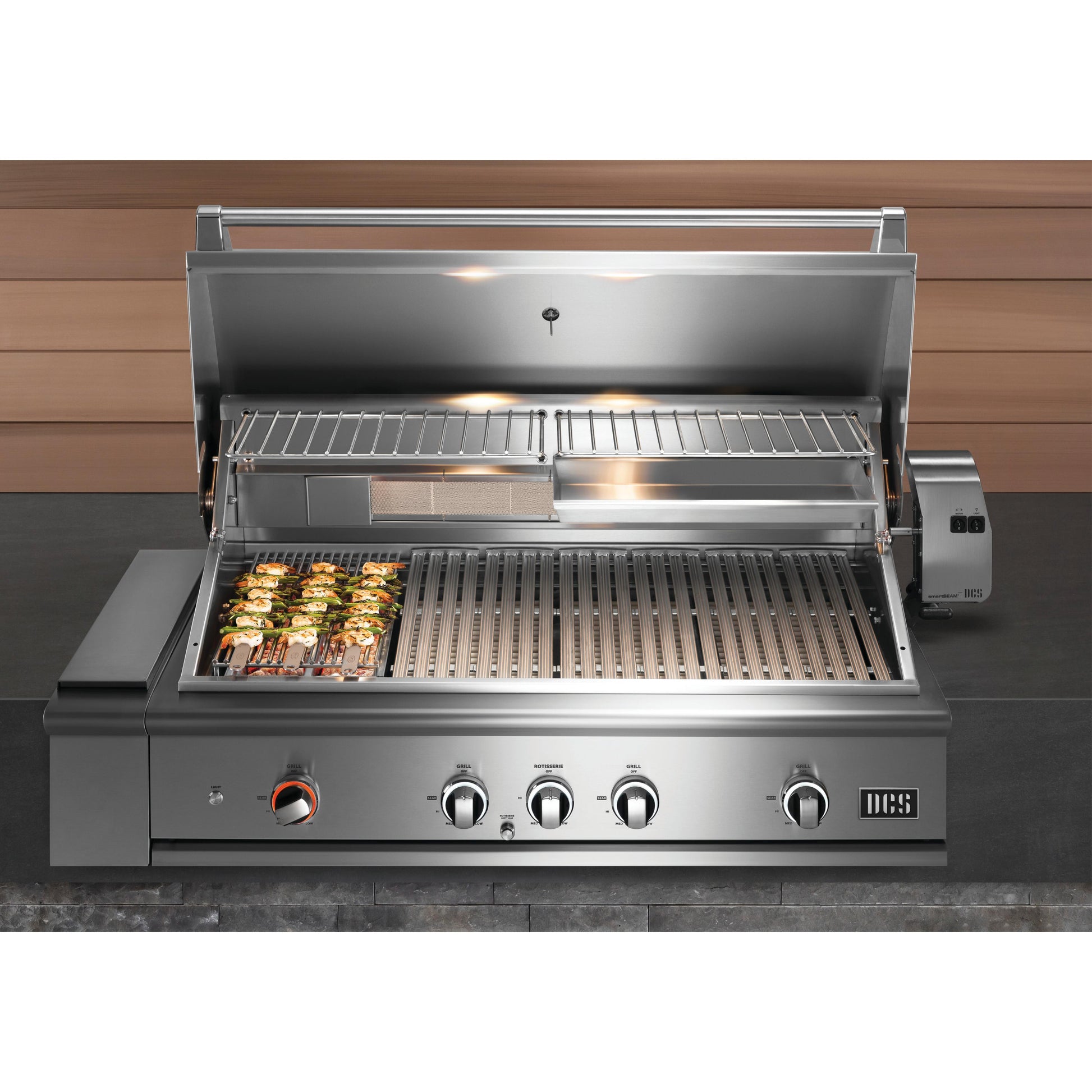 DCS Series 9 48in Built-in Hybrid Grill with Rotisserie BE1-48RC-N IMAGE 14