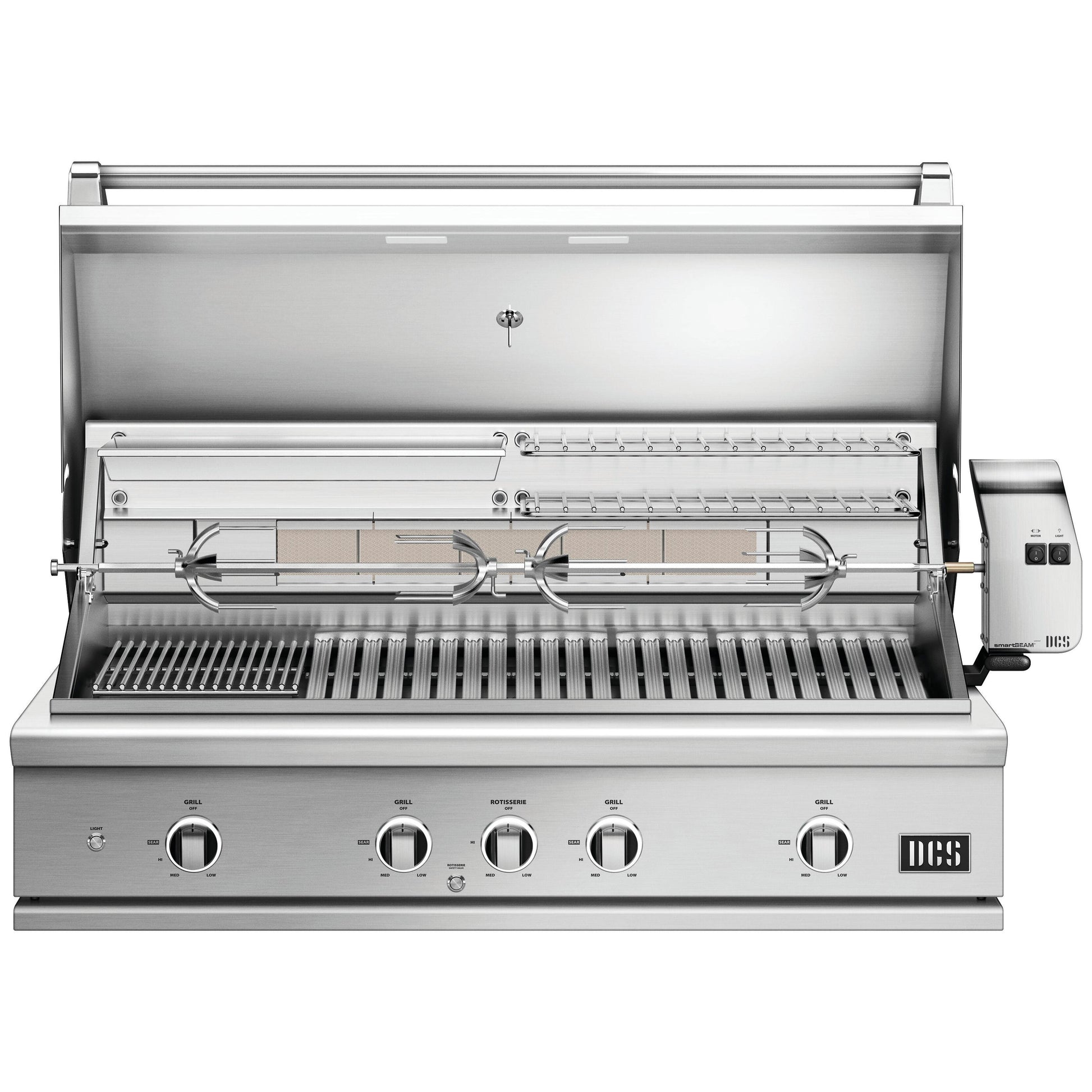 DCS Series 9 48in Built-in Hybrid Grill with Rotisserie BE1-48RC-N IMAGE 2