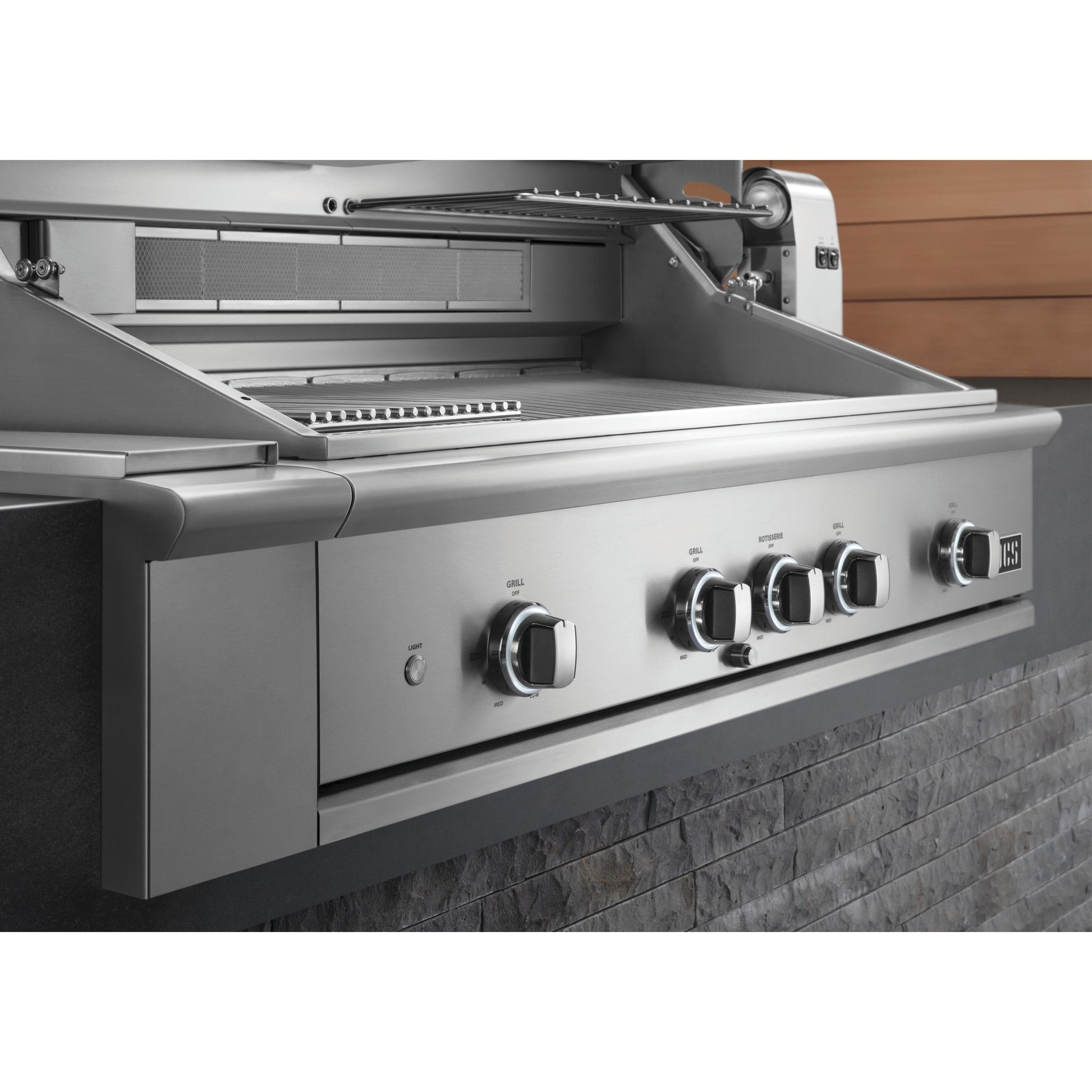 DCS Series 9 48in Built-in Hybrid Grill with Rotisserie BE1-48RC-N IMAGE 5