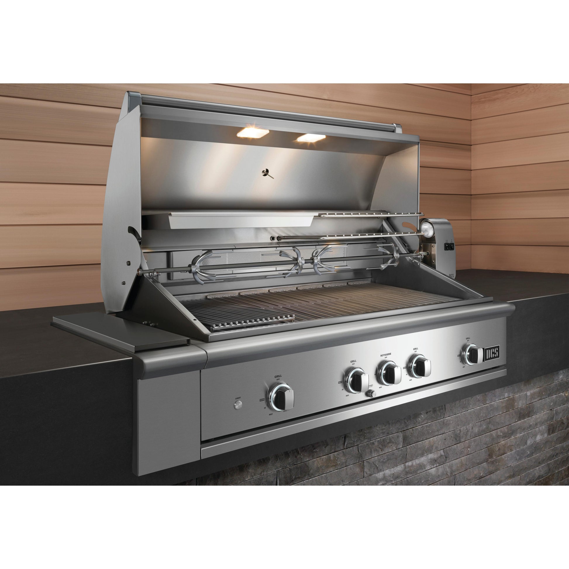 DCS Series 9 48in Built-in Hybrid Grill with Rotisserie BE1-48RC-N IMAGE 8