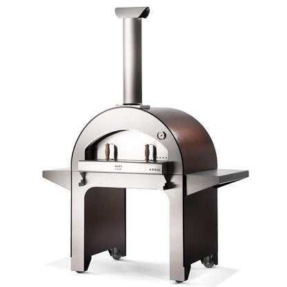 Alfa Wood 4 PIZZE Freestanding Outdoor Pizza Oven FX4PIZ-LRAM IMAGE 1