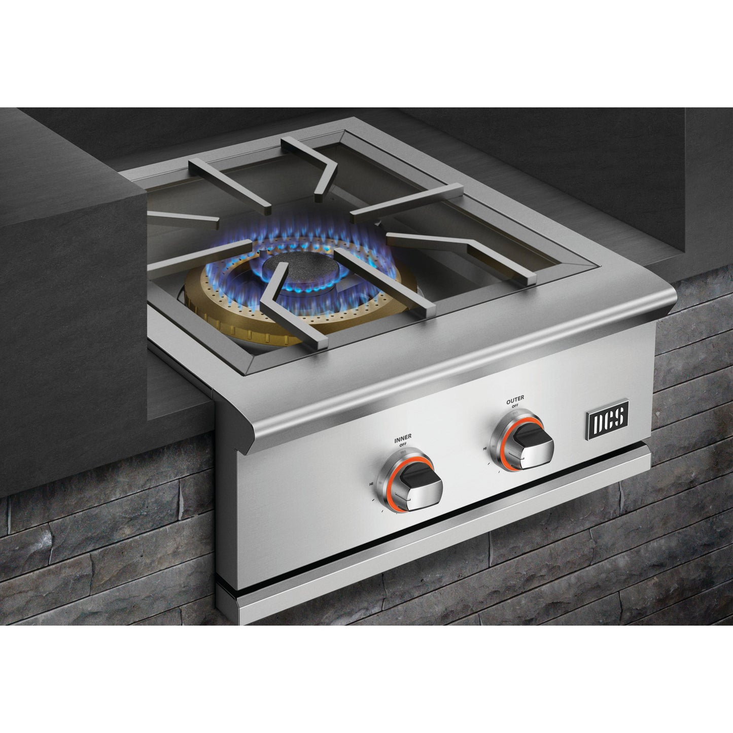 DCS Series 9 24in Built-In Gas Power Burner PBE1-24-N IMAGE 3