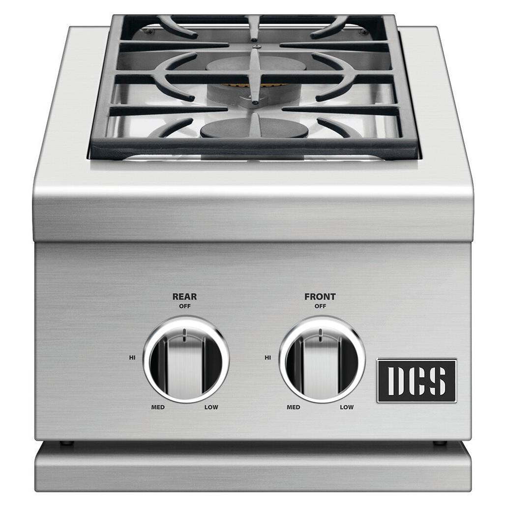 DCS Series 9 14in Built-In Gas Double Side Burner SBE1-142-L IMAGE 1