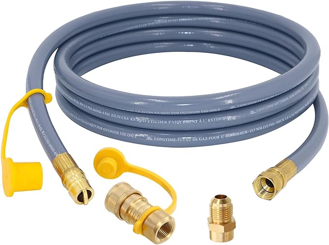 12ft Natural Gas Hose 3/8"