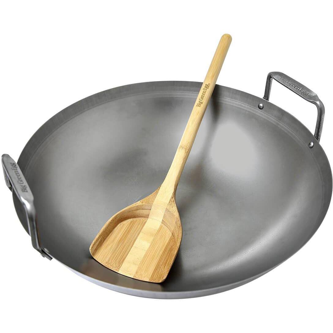 Big Green Egg Carbon Steel Wok 120779 IMAGE 1