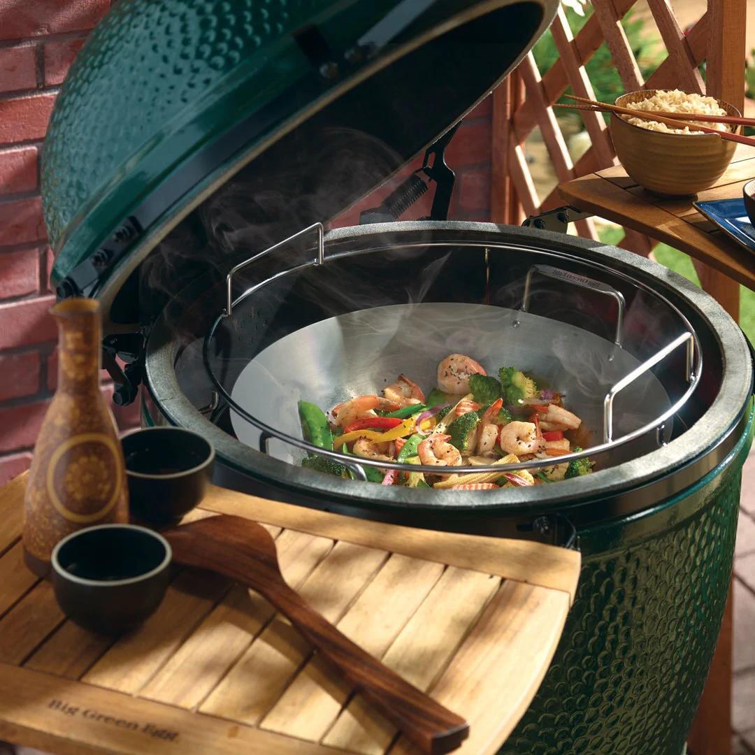 Big Green Egg Carbon Steel Wok 120779 IMAGE 4