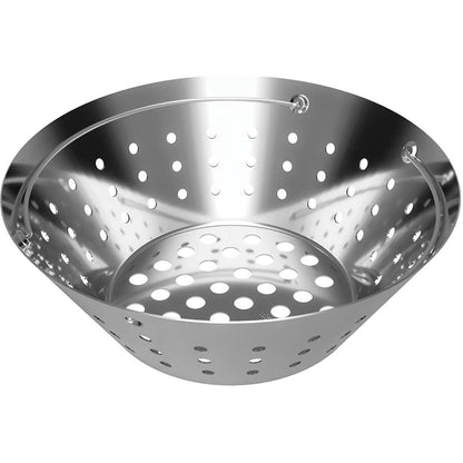 Big Green Egg Stainless Steel Fire Bowl for MiniMax Egg 122650 IMAGE 1