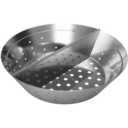 Big Green Egg Stainless Steel Fire Bowl for Medium Egg 122667 IMAGE 2