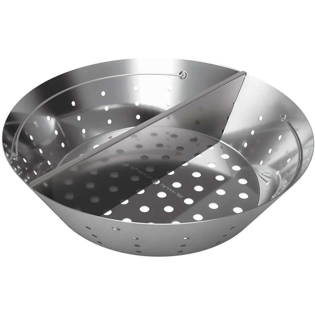 Big Green Egg Stainless Steel Fire Bowl for 2XL Egg 122698 IMAGE 2