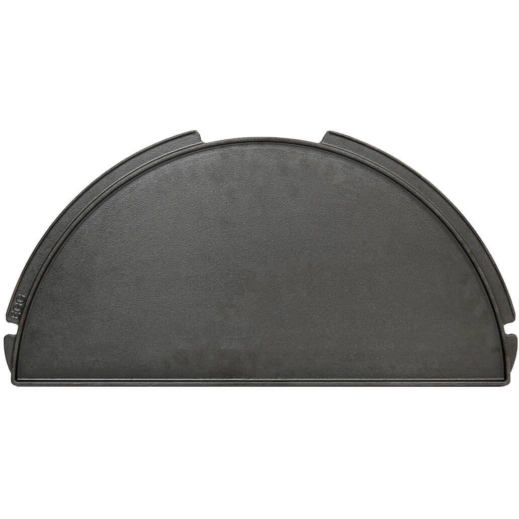 Big Green Egg Half Cast Iron Plancha Griddle for XL Egg 122995 IMAGE 1