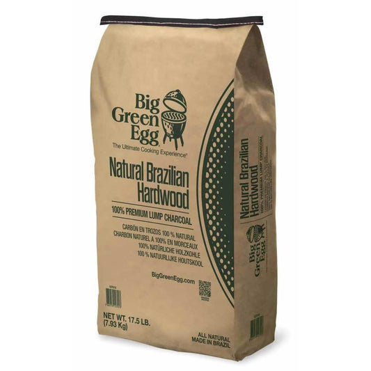 Big Green Egg 7kg Brazilian 100% Natural Lump Charcoal 127013 IMAGE 1