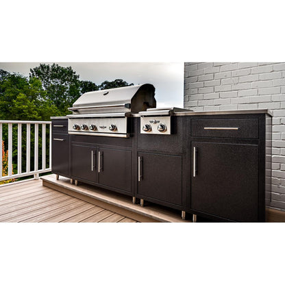 Delta Heat Premier Series Liquid Propane Gas Grill with LED Control Panel Lights DHBQ32G-D-L IMAGE 3