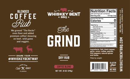 Whiskey Bent BBQ - The Grind - Coffee Blend