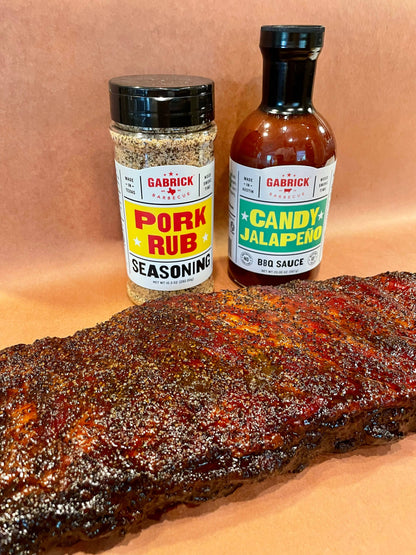 Gabrick BBQ Sauce Co. | Texas BBQ Sauce - Pork Rub Seasoning