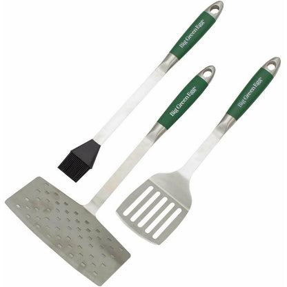 Big Green Egg 3-Piece Stainless Steel Tool Set 127655 IMAGE 1