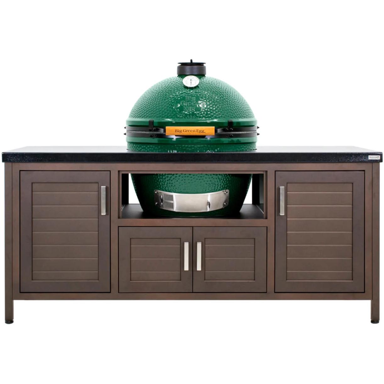 Big Green Egg 72in Modern Farmhouse-Style Table - for XL Egg 127730 IMAGE 1