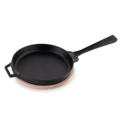 Ooni Cast Iron Skillet Pan UU-P09F00 IMAGE 1