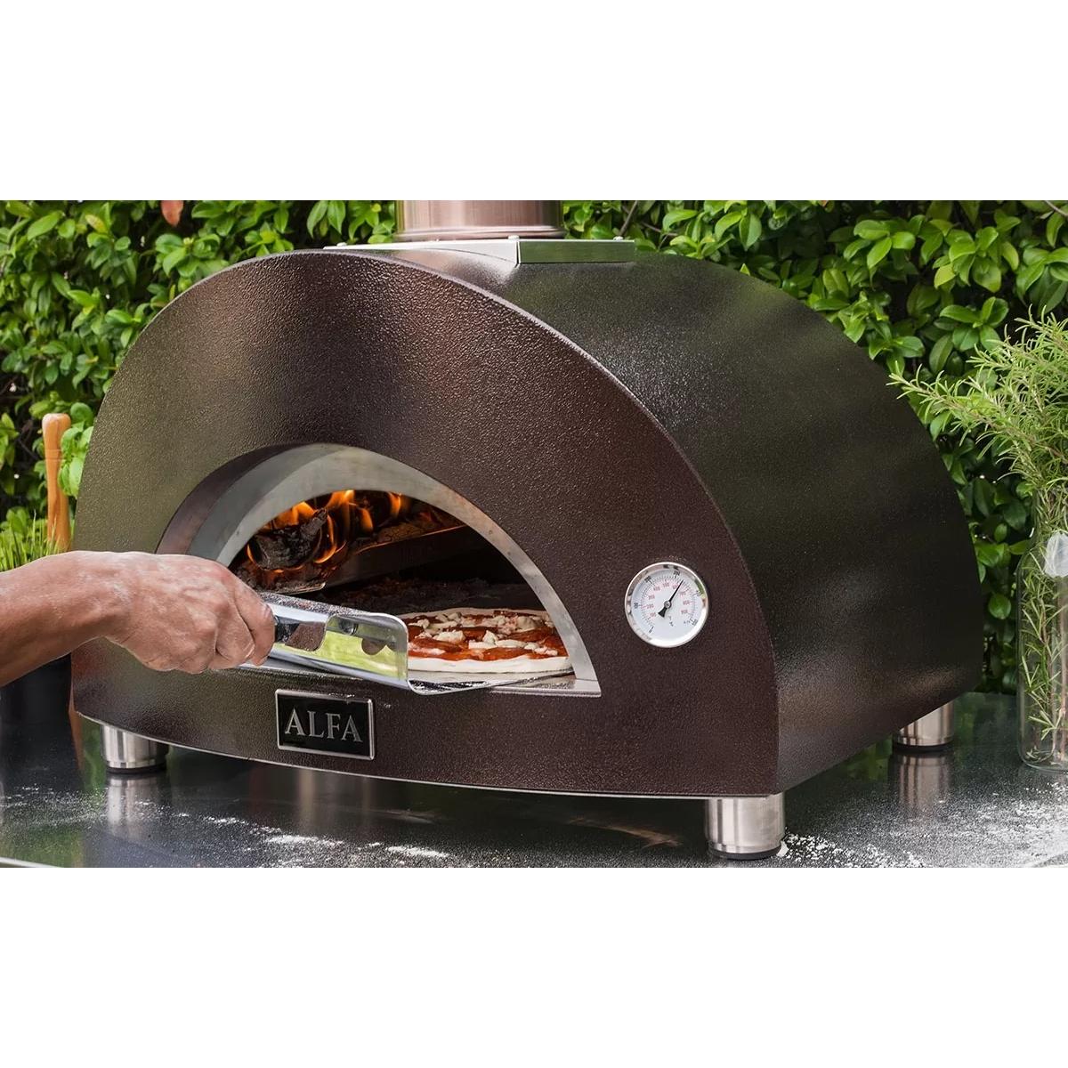 Alfa Wood Nano Outdoor Pizza Oven FXMD-S-LRAM-WOOD IMAGE 7