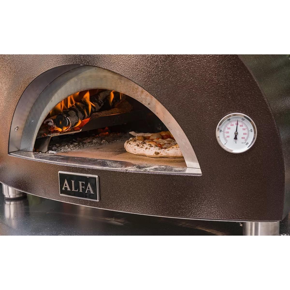 Alfa Wood Nano Outdoor Pizza Oven FXMD-S-LRAM-WOOD IMAGE 9