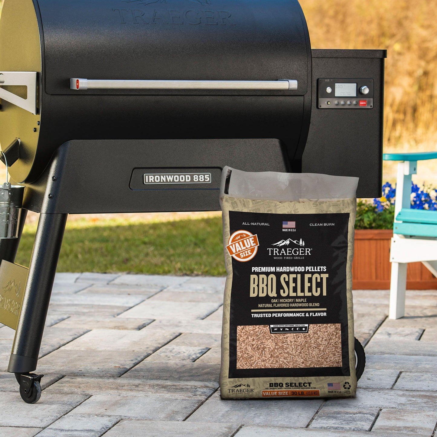 Traeger BBQ Select Hardwood Pellets PEL359 IMAGE 4