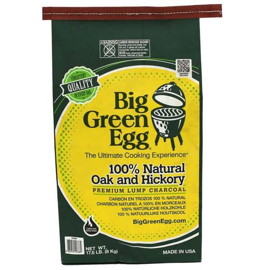 Big Green Egg Organic Natural Lump Charcoal, 17.5 lb. Bag 127884 IMAGE 1