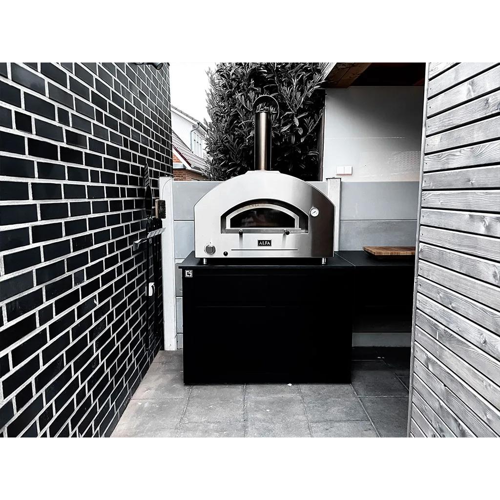 Alfa Futuro 4 Pizzas Outdoor Pizza Oven FXFT-4P-MSB-U IMAGE 6