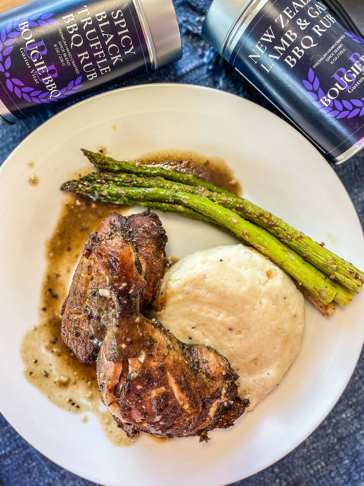 Gustus Vitae - New Zealand Lamb and Game BBQ Rub | Bougie BBQ