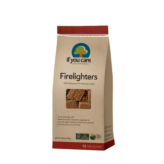 If You Care - Fsc Certified Firelighter - Biomass Fire Starting Cubes