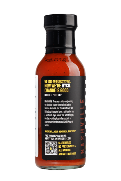 HYCH: Heat You Can Handle - Nashville Hot Chicken Hot Sauce