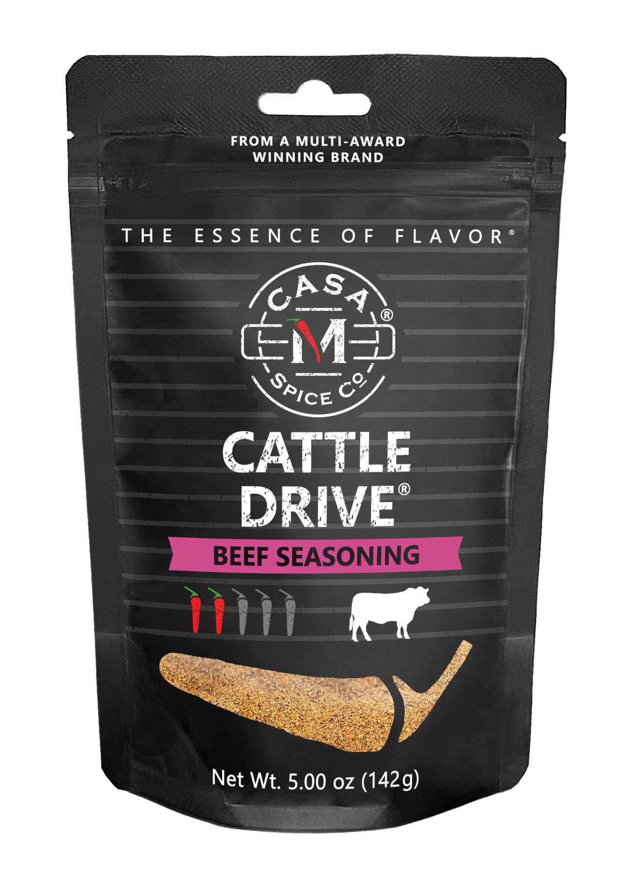 Casa M Spice Co LLC - Cattle Drive® Beef Seasoning - Refill Bag