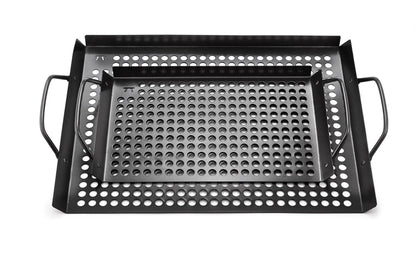 Fox Run Brands - Outset Non-Stick Grilling and BBQ Grid, Set of 2, Black