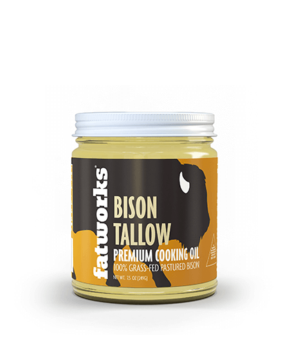 Fatworks - Grass Fed Bison Tallow 7.5 OZ