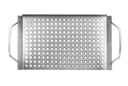 Fox Run Brands - Outset Stainless Steel Grill Topper Grid, 11" x 7"