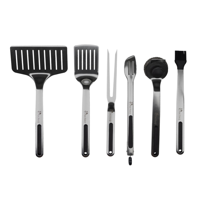 6 Piece BBQ Tool Set