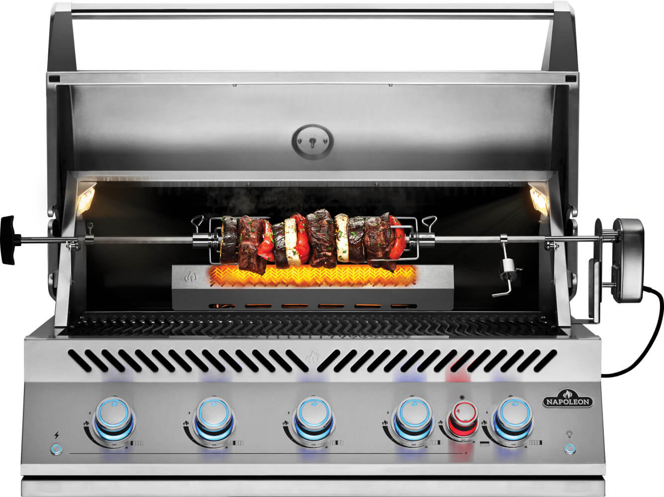 Napoleon 700 Series Built-in Gas Grill with Infrared Rear Burner BIG38RBPSS-1 PROPANE