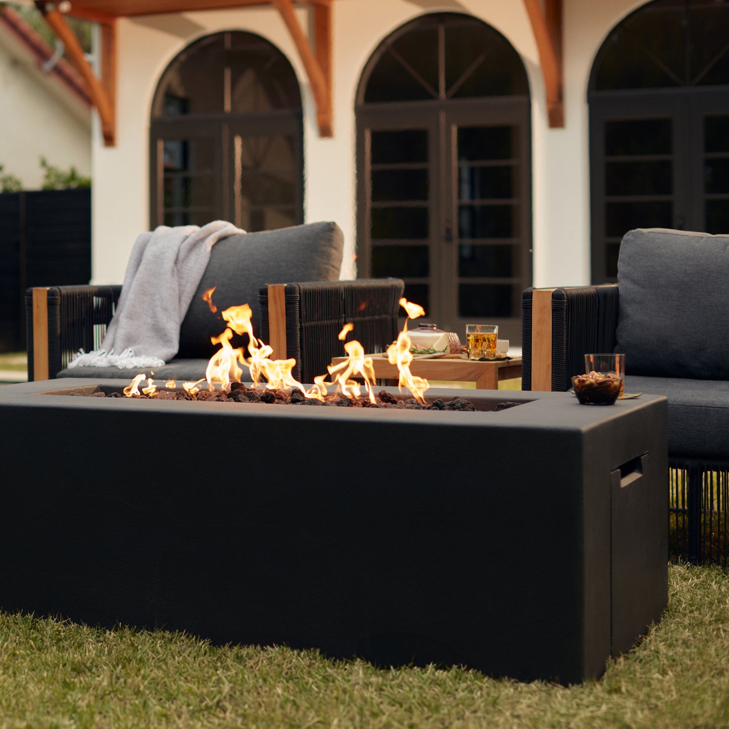 60" Propane Rectangular Fire Table BLZ-60-FTABLE-LP