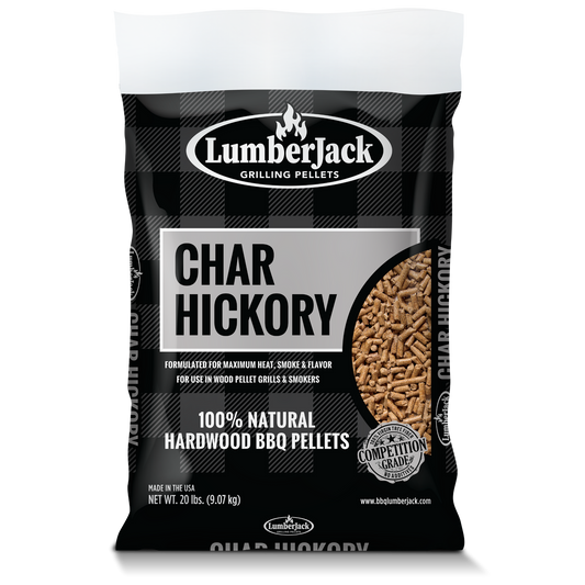Lumberjack Char-Hickory Pellets - 20lbs