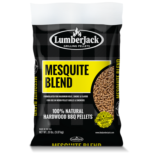 Lumberjack Mesquite Blend Pellets - 20lbs