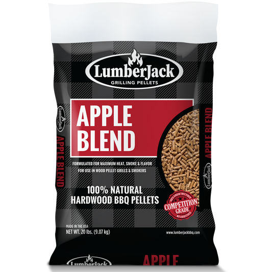Lumberjack Apple Blend Pellets - 20lb Bag