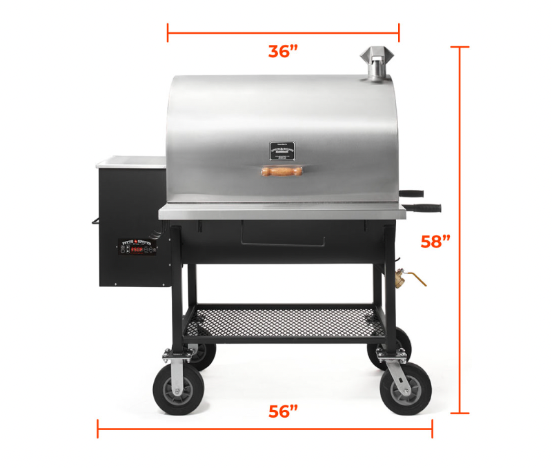 Pitts & Spitts Maverick 2000 Wood Pellet Grill
