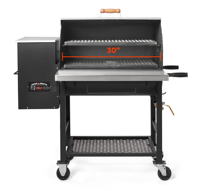 Maverick 850 Wood Pellet Grill w Wheel Upgrade