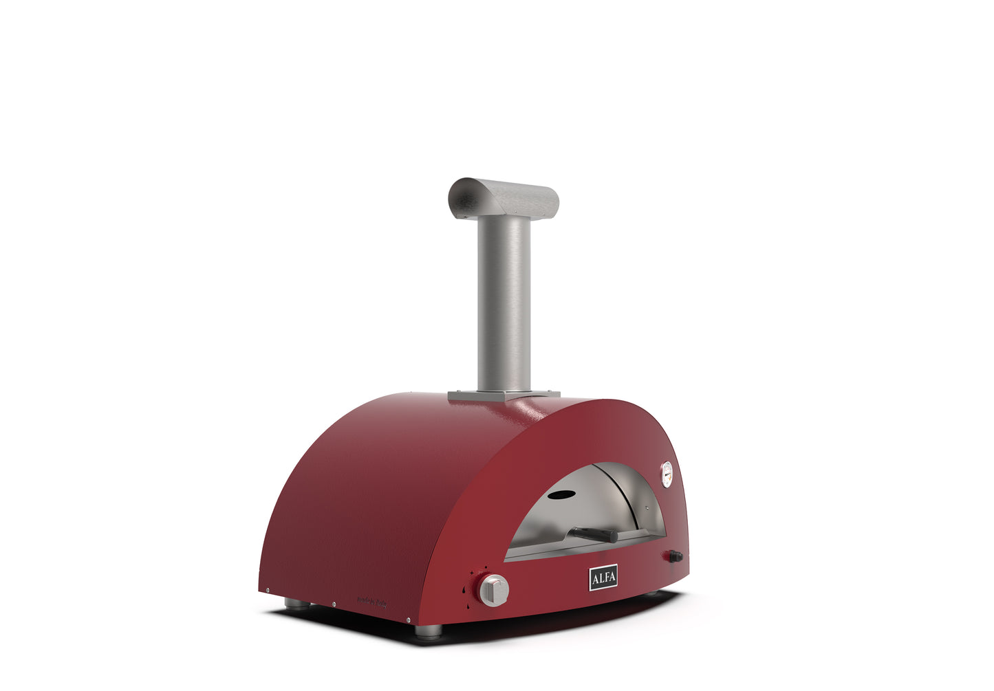 ALFA Moderno 2 Pizze Outdoor Pizza Oven Ruby Red LP