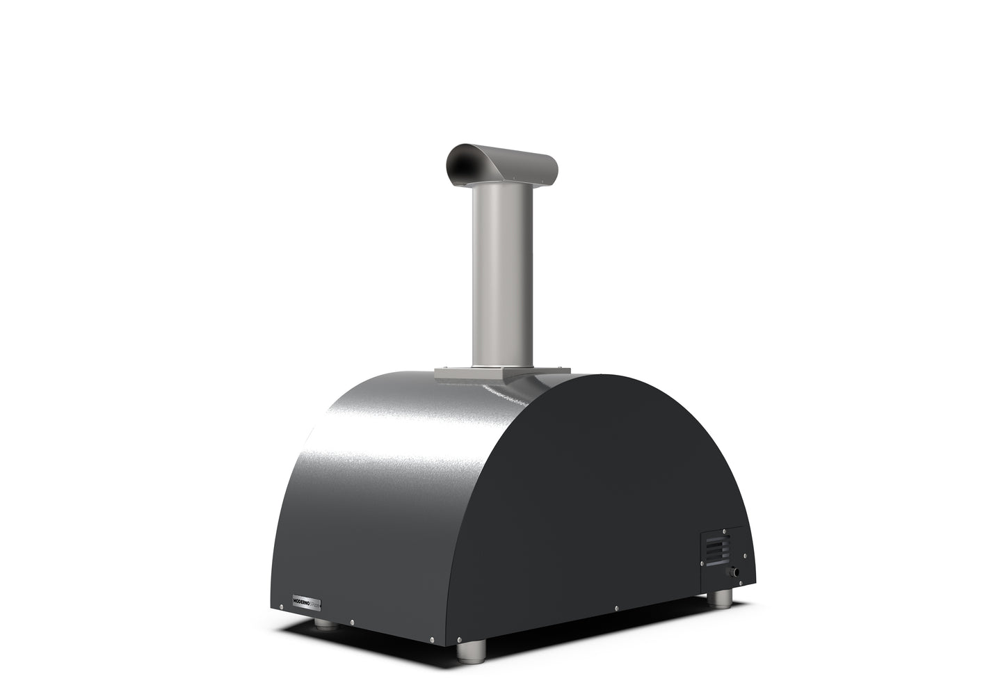 Alfa Moderno 3 Pizzas Outdoor Pizza Oven Anthracite Grey -LP