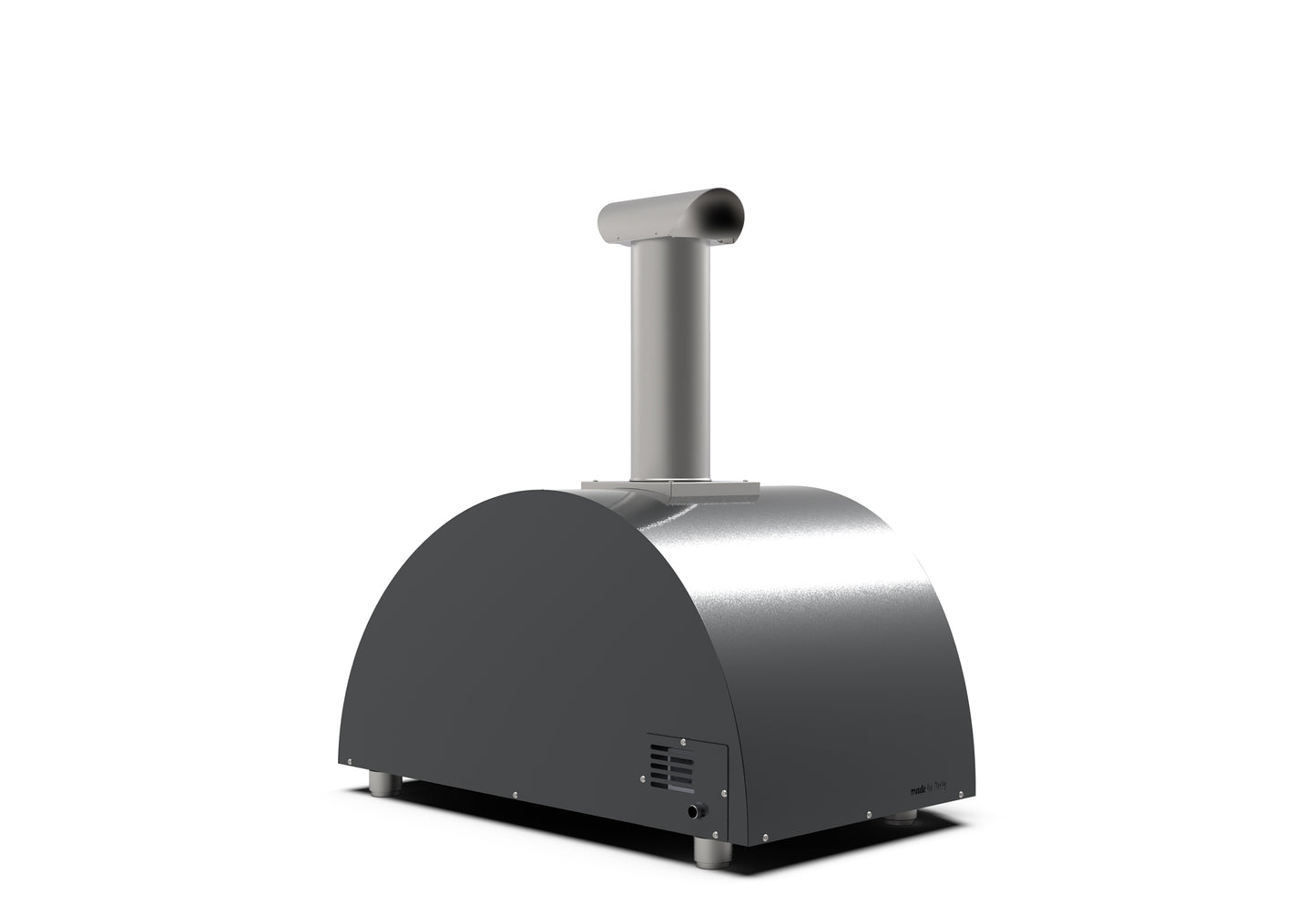 Alfa Moderno 3 Pizzas Outdoor Pizza Oven Anthracite Grey -LP