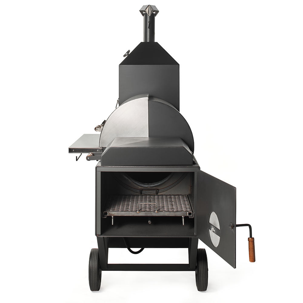 Pitts & Spitts  24 x 48 Ultimate Smoker Pit With Upright Smoker