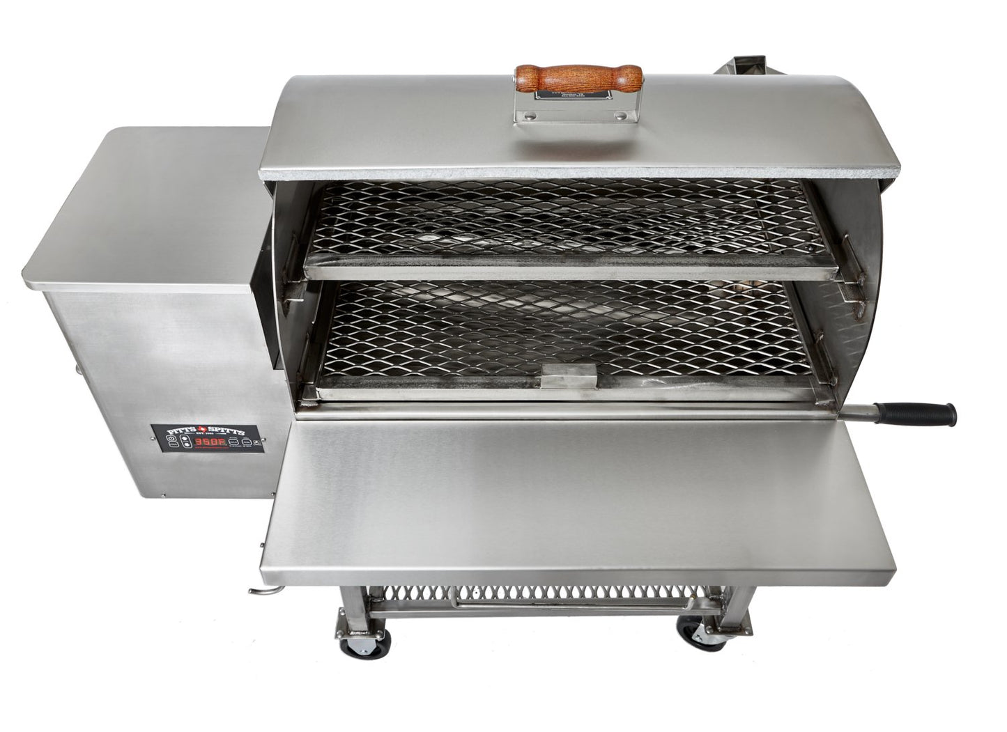 Pitts & Spitts Maverick 850 Wood Pellet Grill - Stainless Steel