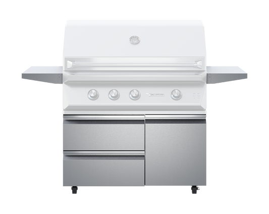 42" Twin Eagles Grill Base with Storage Drawers - Single Door