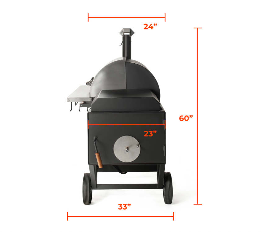 Pitts & Spitts 24 x 36 Ultimate Smoker Pit