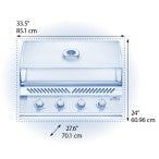 Napoleon 500 Series Built-in Gas Grill BI32PSS PROPANE