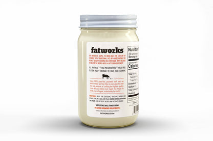 Fatworks - Grass Fed Tallow 14 OZ